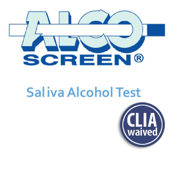 AlcoScreen Alcohol Saliva Test (Box of 24) 
